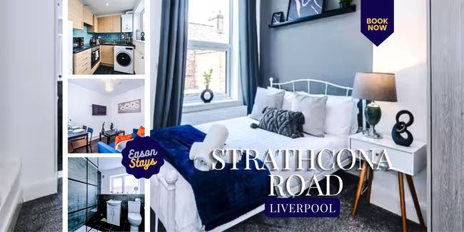 Free Parking | 3 Bedroom House in Liverpool