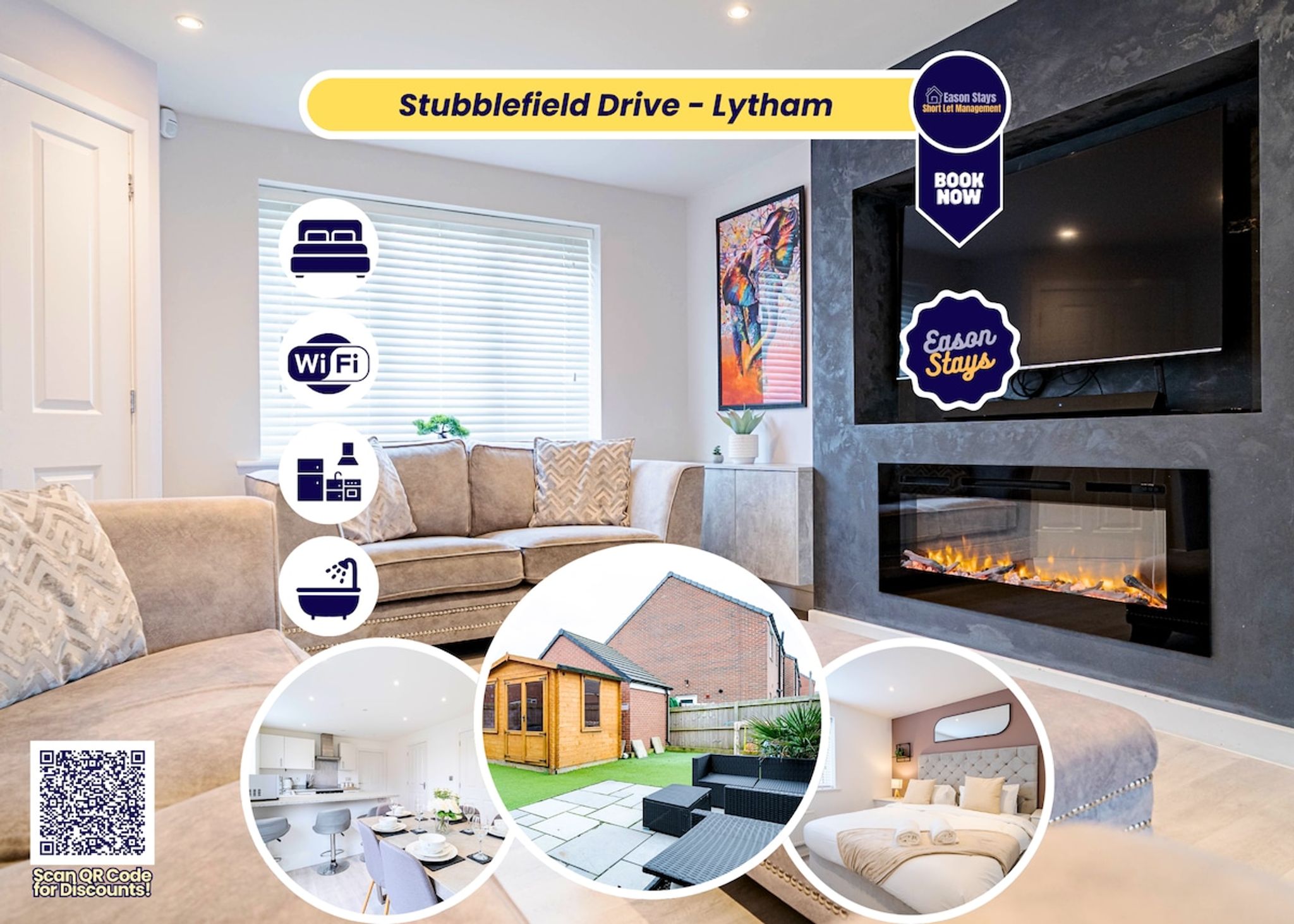 Lytham St Annes FY8 | 3BR Home | Near Blackpool