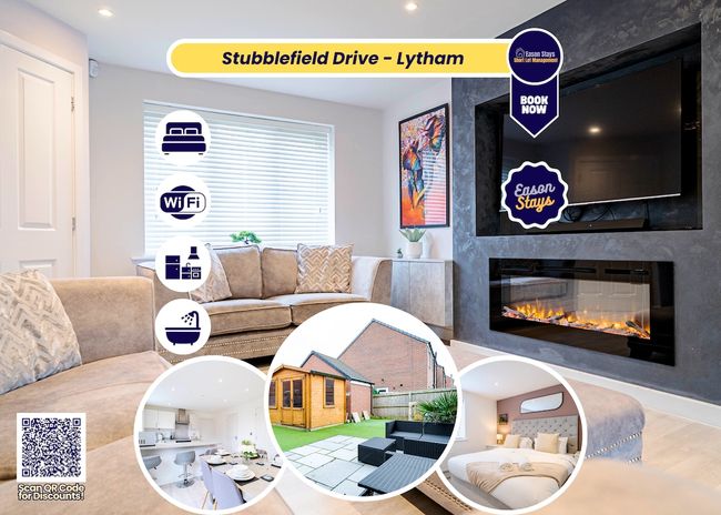 Lytham St Annes FY8 | 3BR Home | Near Blackpool