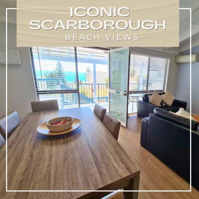 Iconic Scarborough Beach Views •Double Glazing t/o