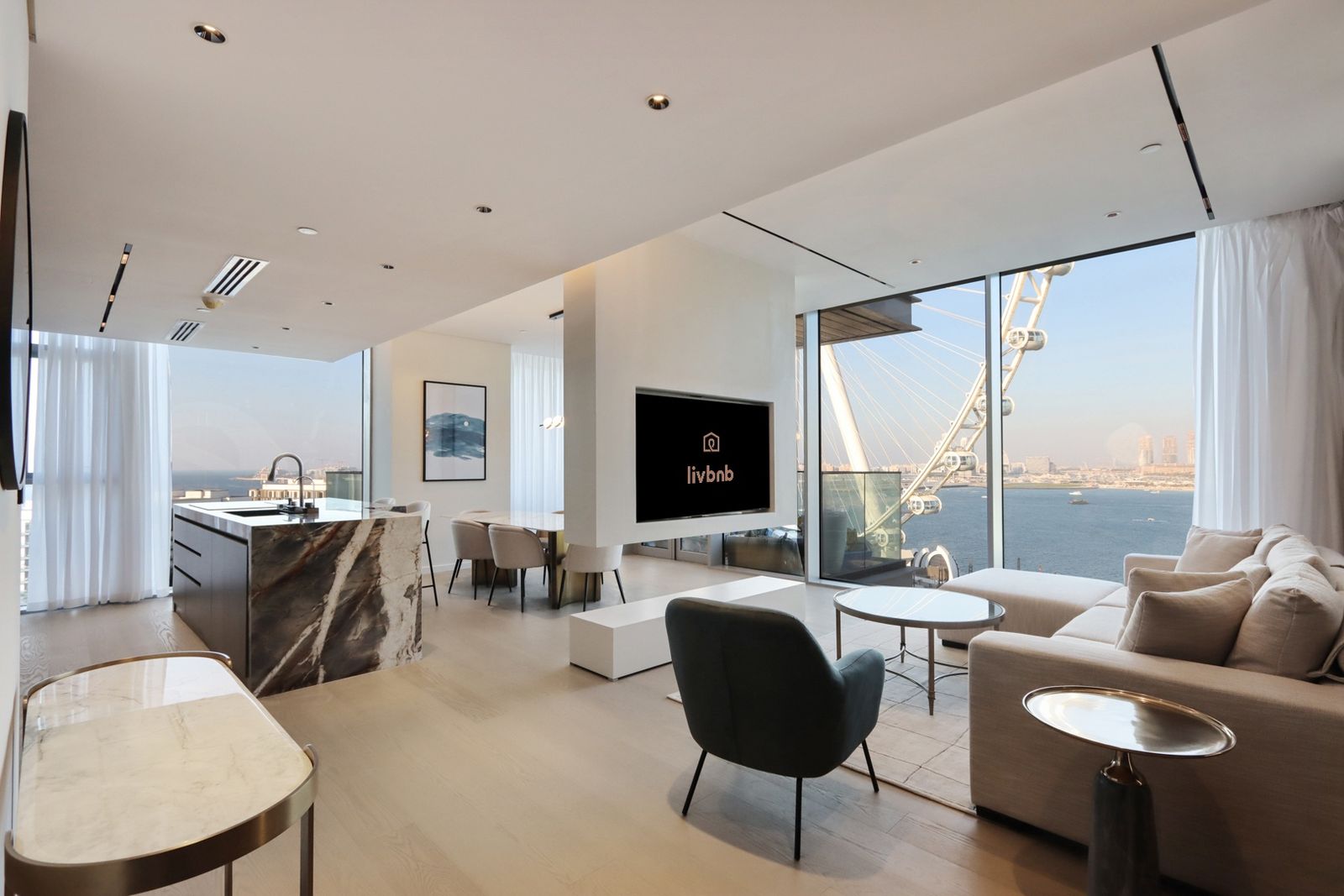 Livbnb-Upgraded 3B Maid's Room, Sea and Ain Views