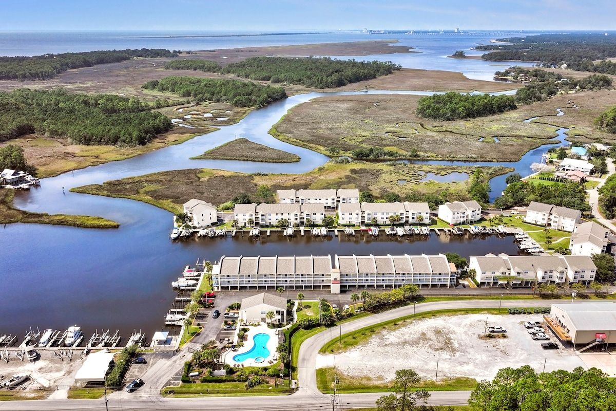 Waterfront Condo with Pool & Boat Slip