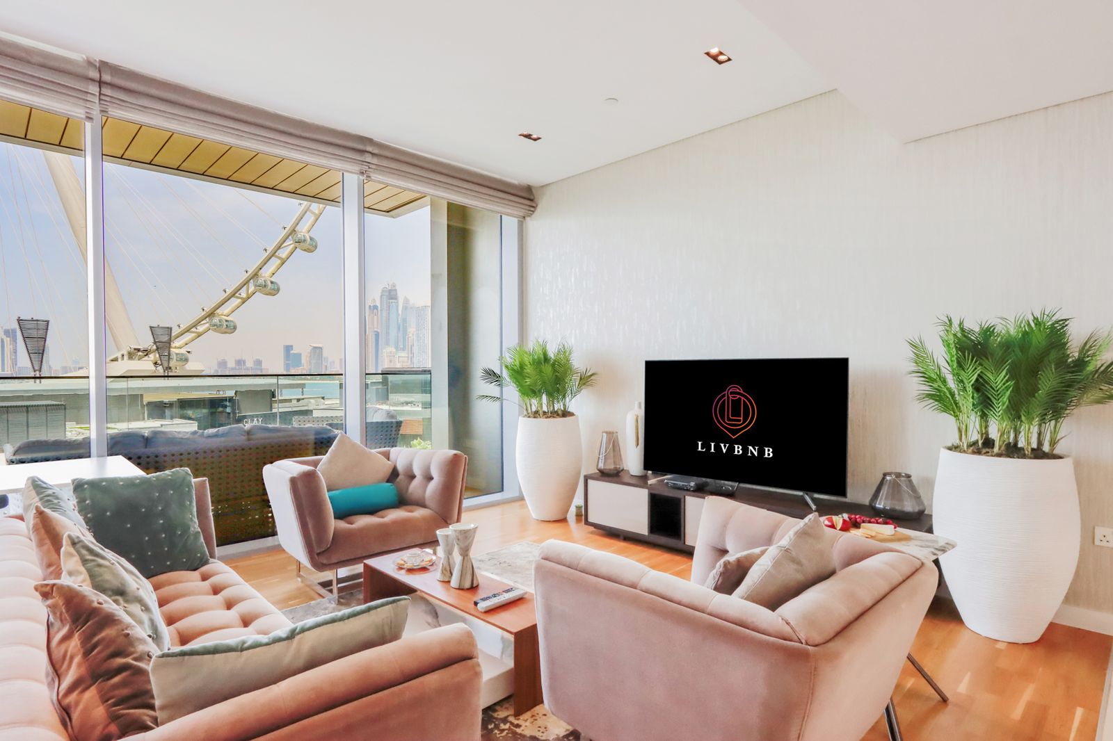 Bright 2 Bedroom Suite in Bluewaters with Ain Dubai View