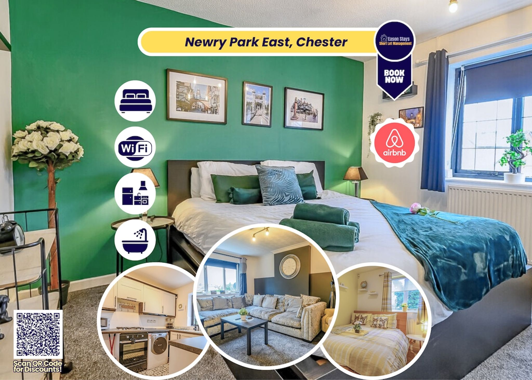 Getaway in Chester | Free Parking | Roman Retreat
