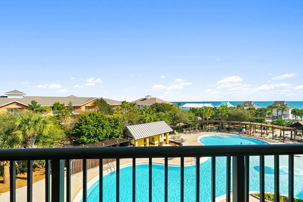 Beach Resort 405 - Beach Bliss! | Beach Service | Resort Pool | Gulf Views