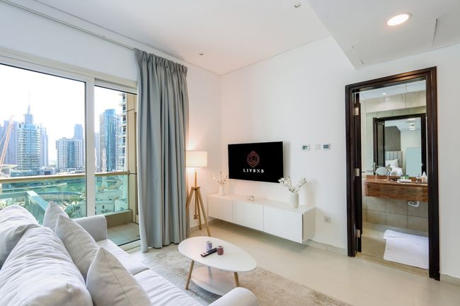 Livbnb Suites - Modern Studio in Dubai Marina