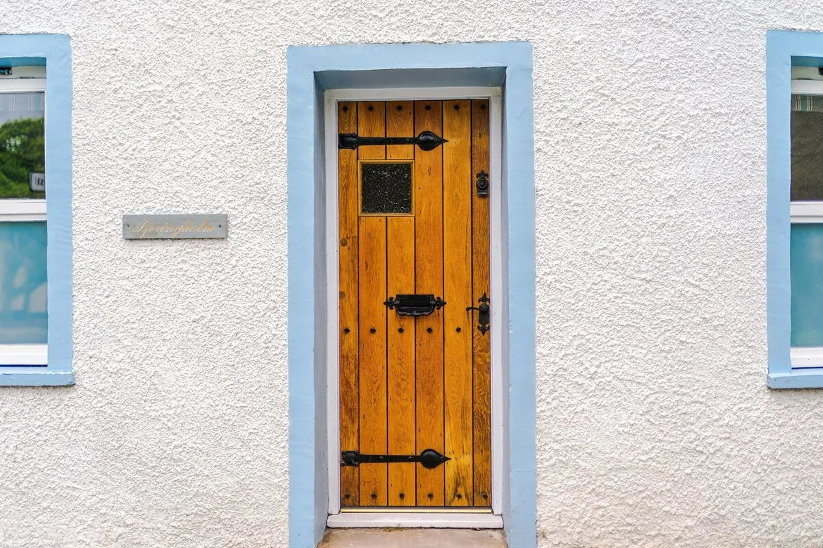 Oak front door