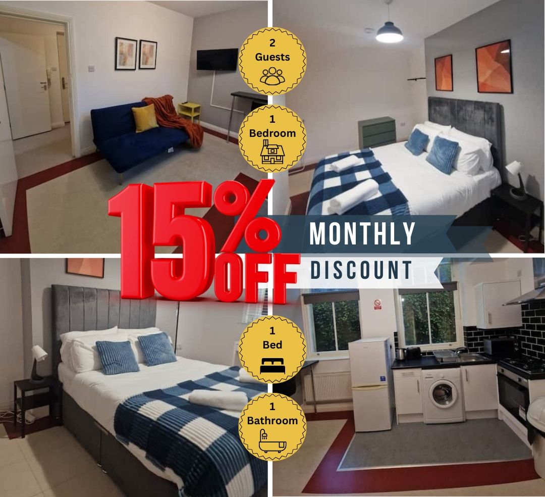 Modern 1BR | Peaceful Stay with Parking
