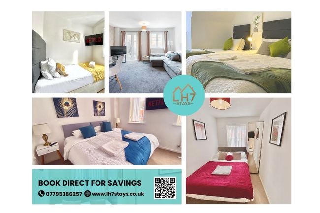 Fox & Fern | Modern 4BR for 9 | Free Parking