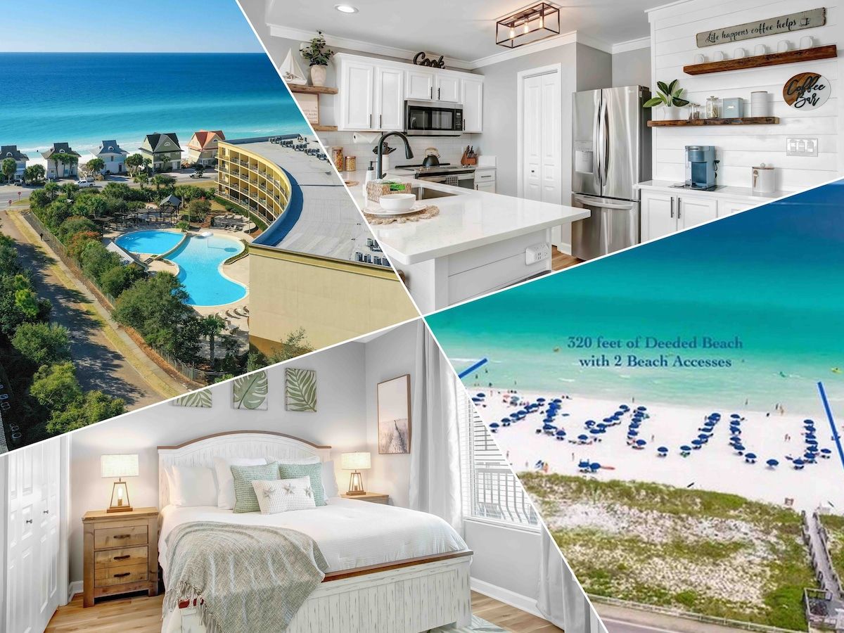 Beach Resort 412 - Gulf Views with Resort Style Pool and Beach Service