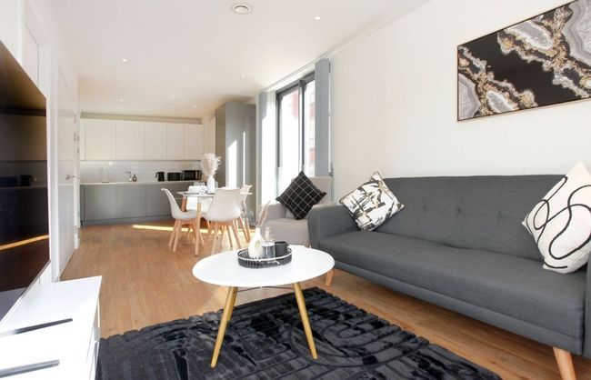 MCR City Condo|Terrace|Gym|Free Parking|Manchester