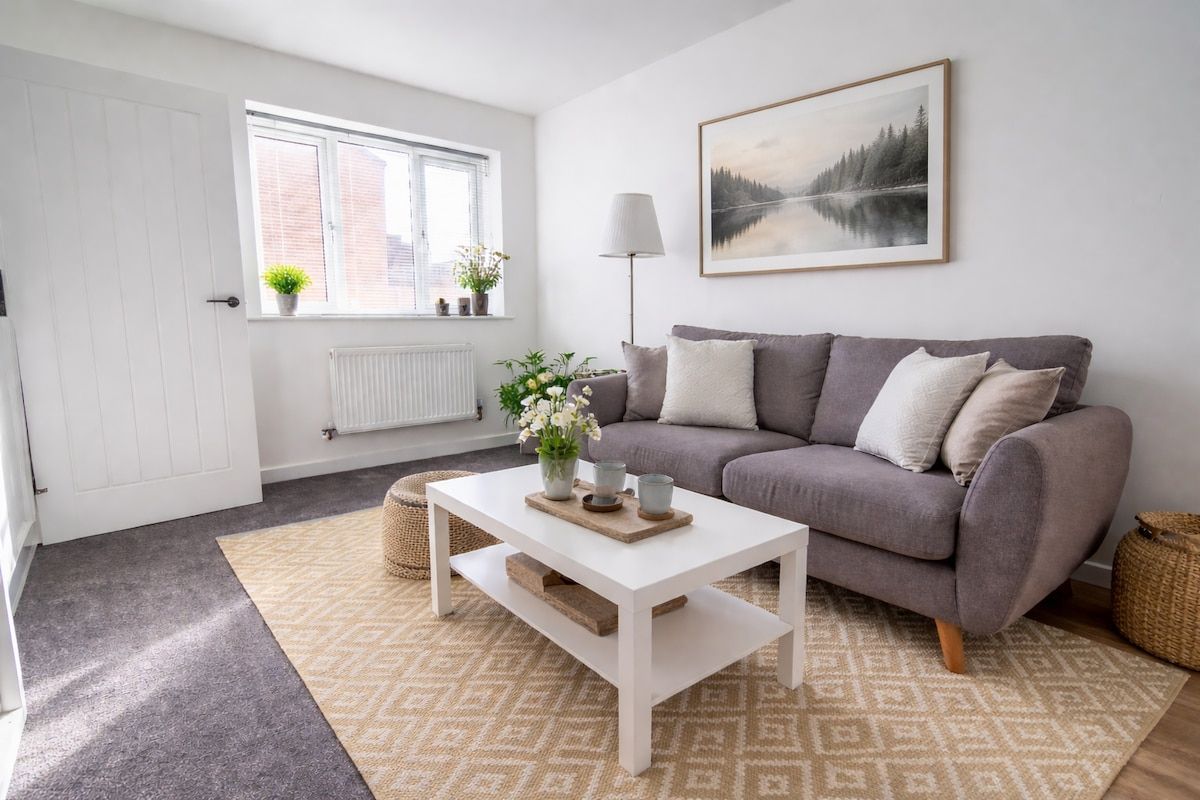 Modern 2BR Home in Grantham | King Bed | Sleeps 4