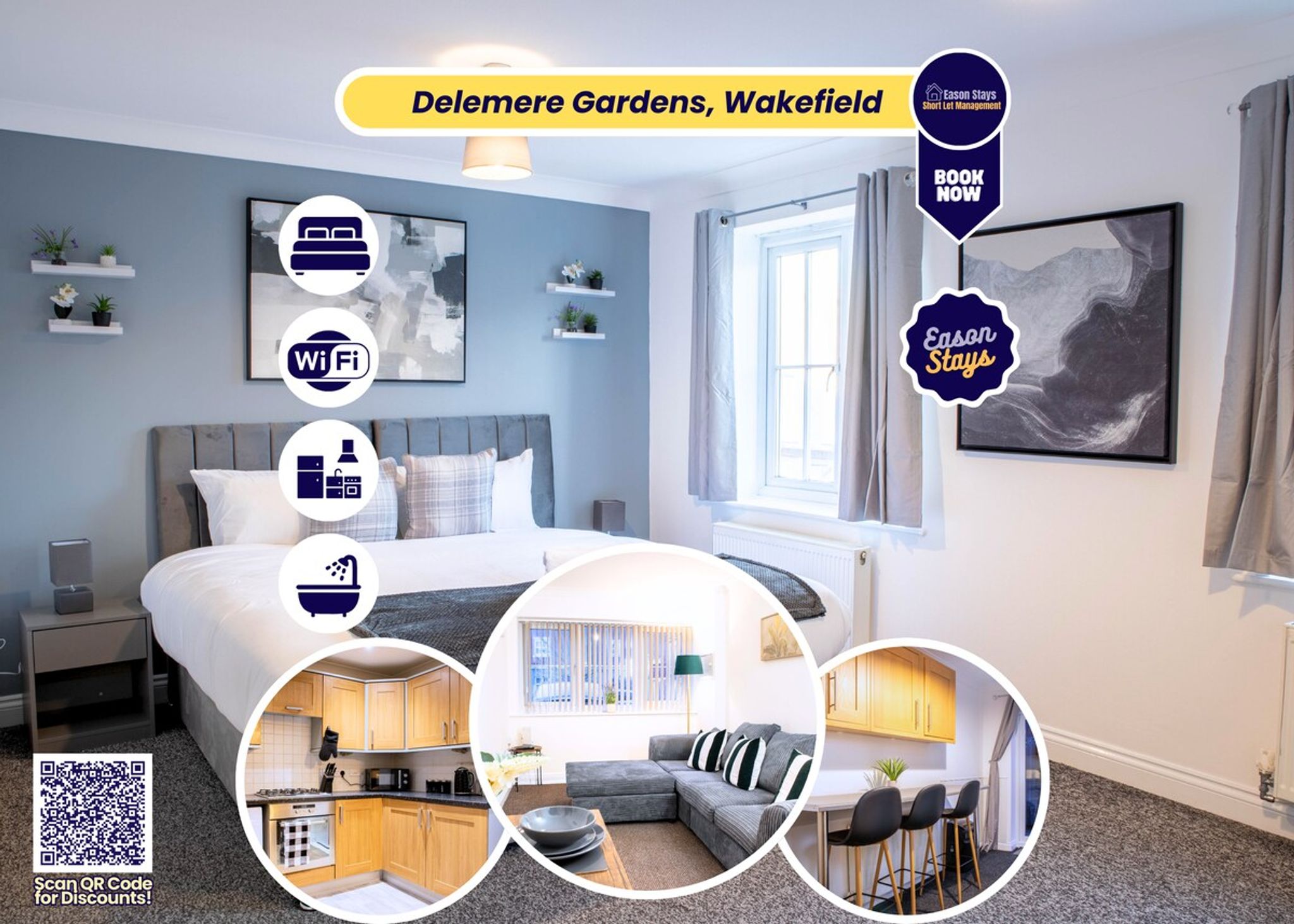 Contractor‑Heaven 5BR Home | 4.5 Baths | Wakefield