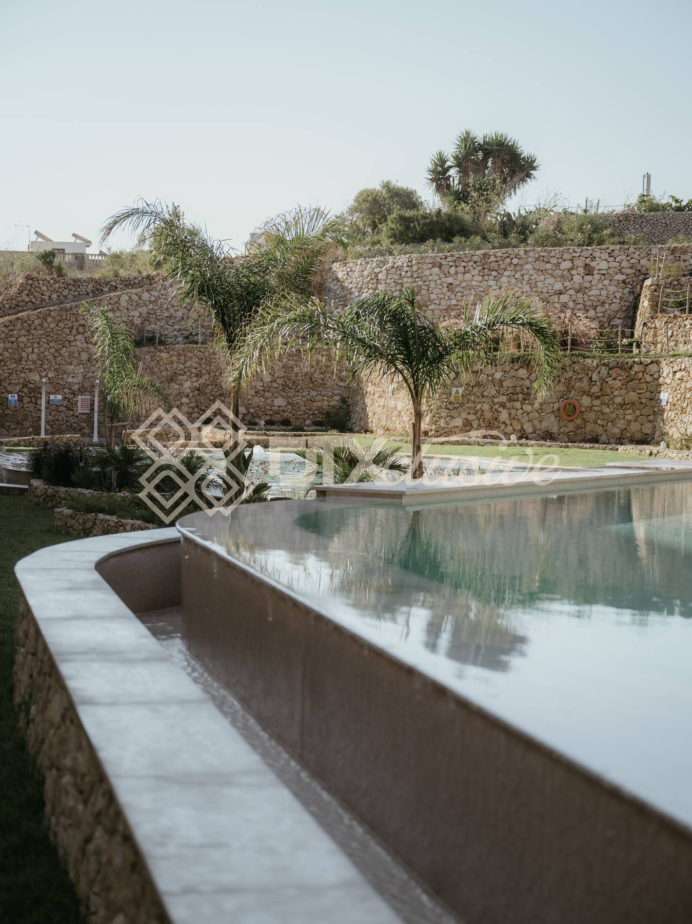Hal Wardija Penthouse D8 | Pools and Gardens