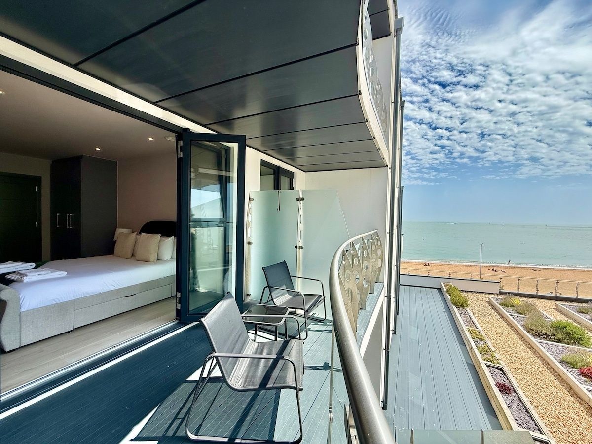 Ramsgate Stunning Sea View Apt / Free Parking