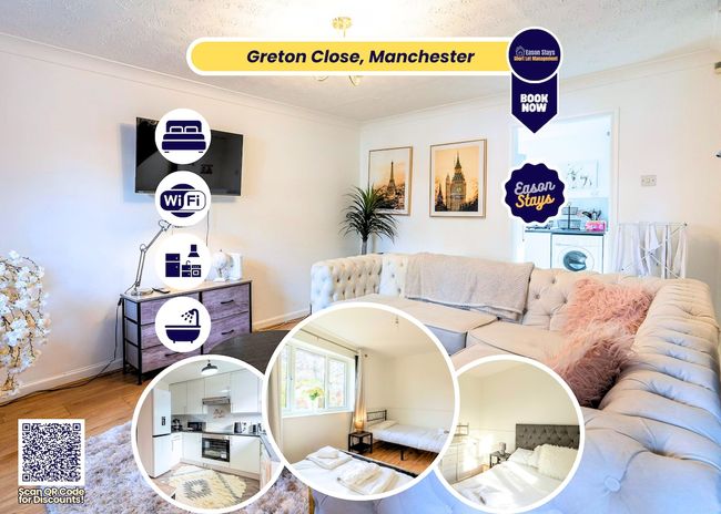 M13 Manchester 2 Bed | Parking | 15% Discount
