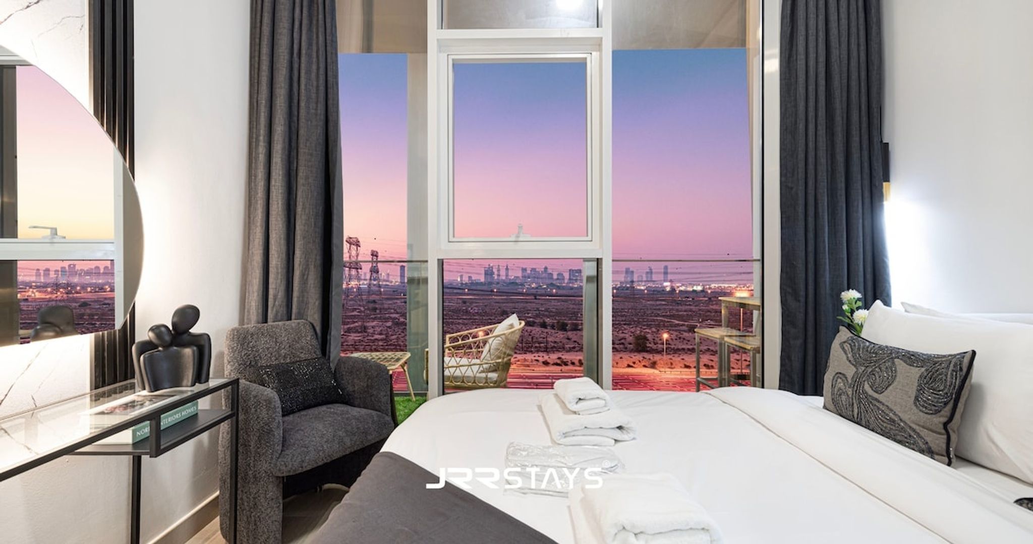 Stylish Luxury 1BR | Modern Design | JVC
