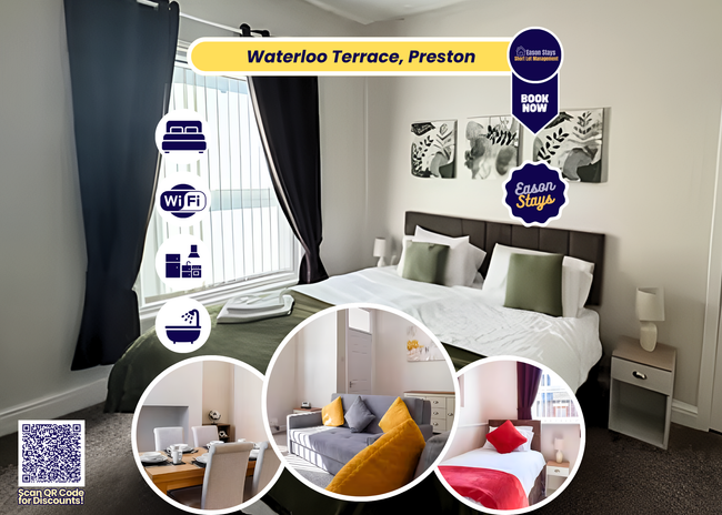 3 Bed Preston Stay | Parking | Garden | Sleeps 5