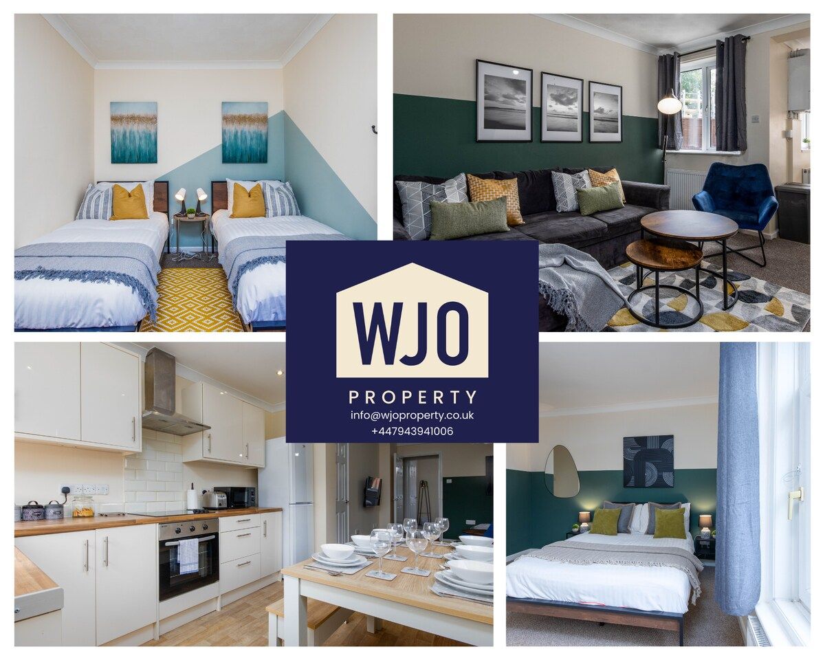 4‑Bed Central House, Parking & Garden