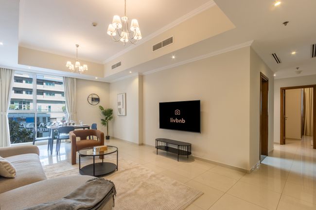 Livbnb-2B+Maid's in Dunya, 5Min Walk to Dubai Mall