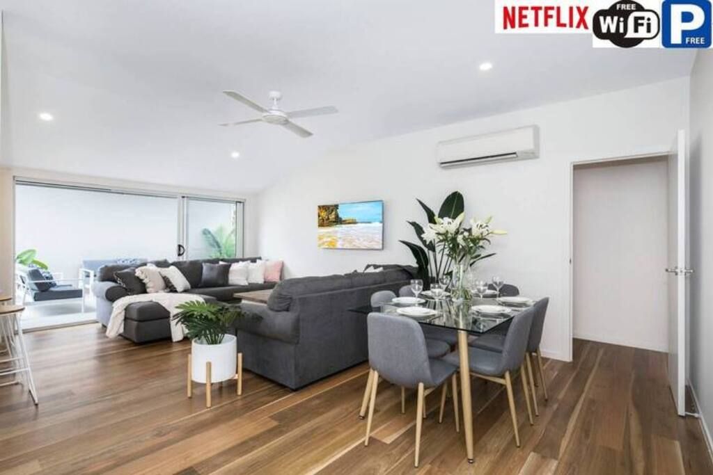 Park Avenue Terrace 1BR, 4km to CBD, WiFi, Park