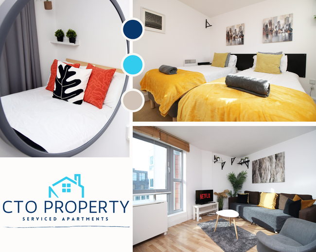 Super Central Stylish 2 Bed Flat in Heart of Cardiff