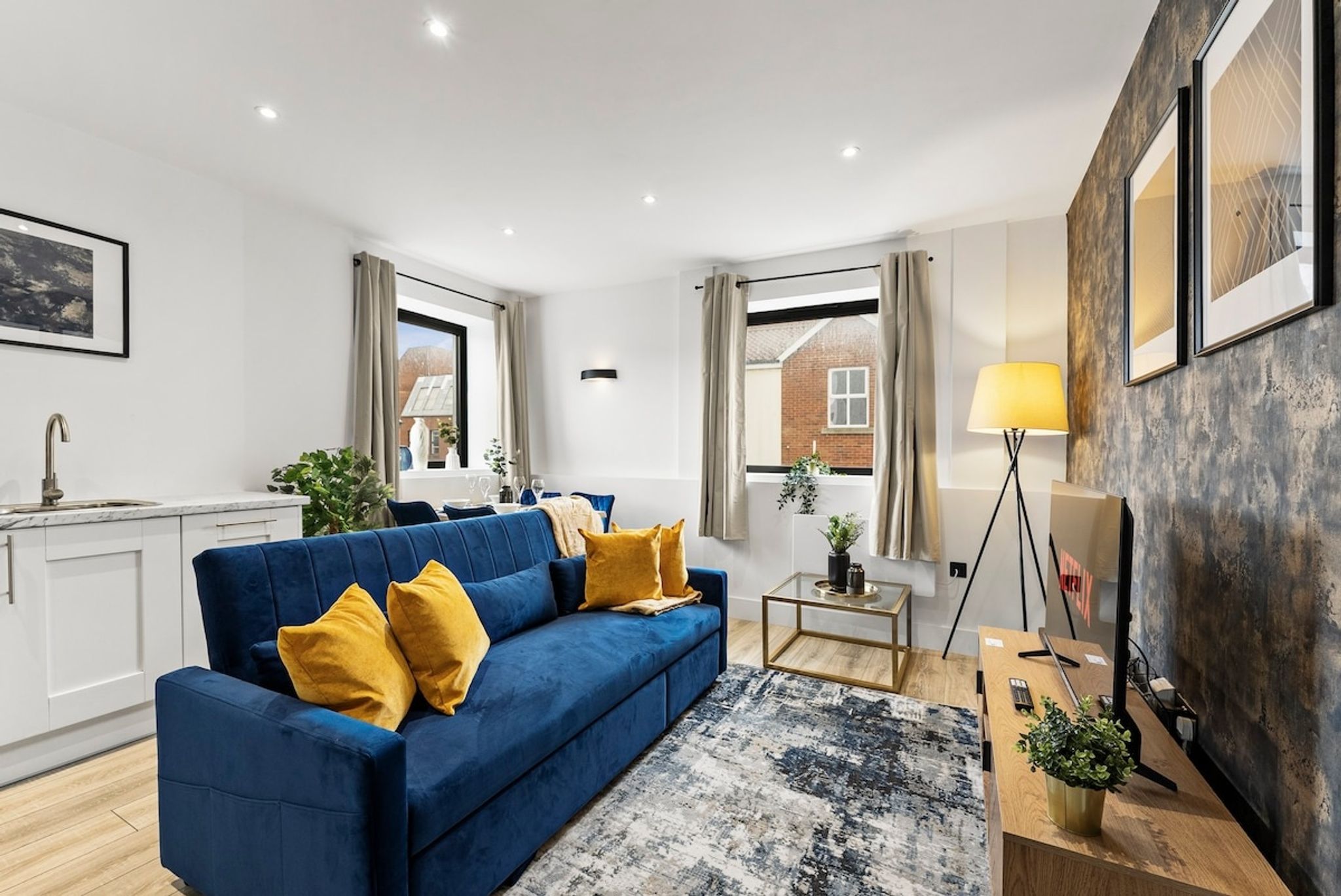 Comfortable 2-Bedroom Stay in Norwich