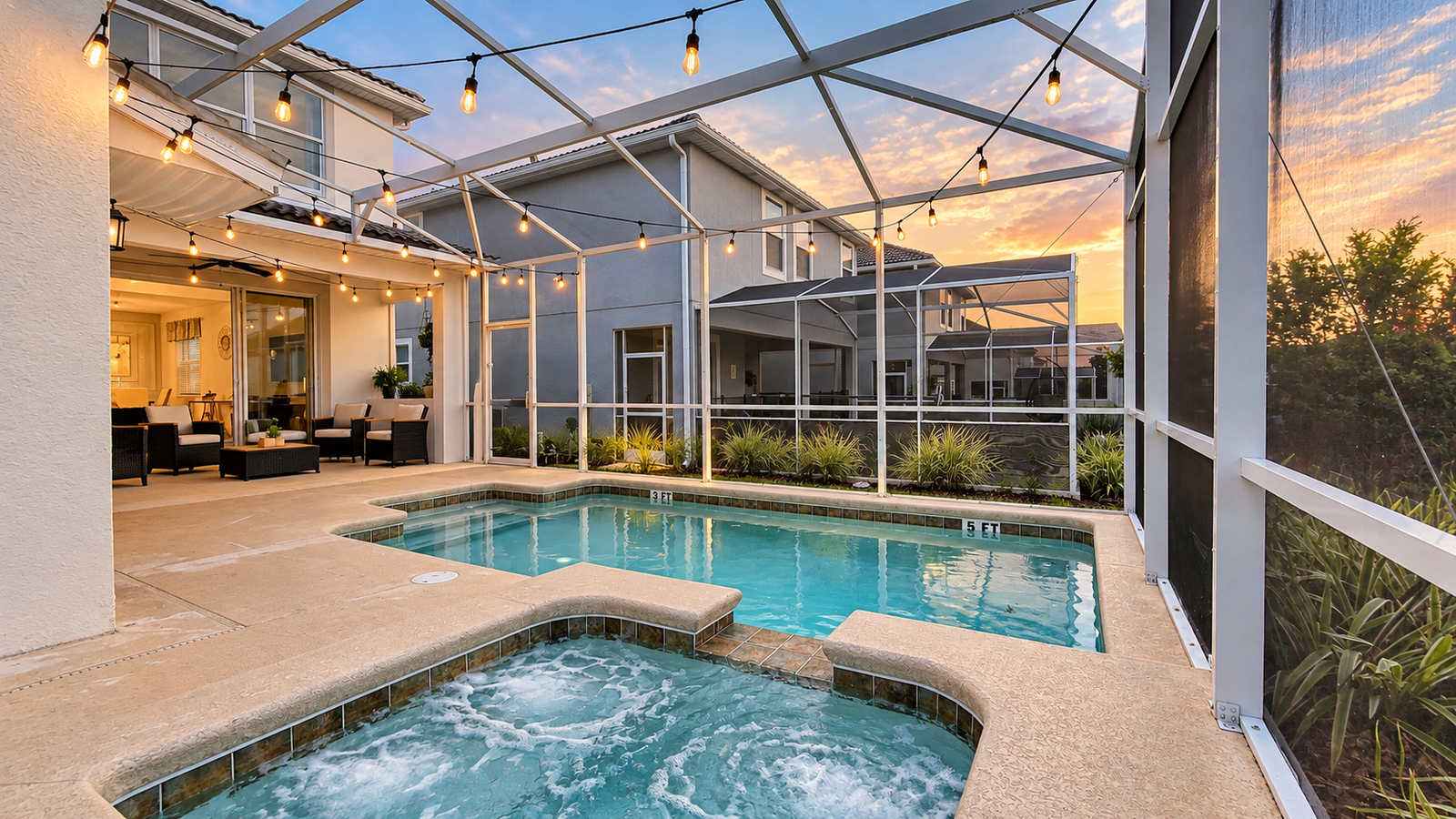 5-Bedroom Pool & Spa Retreat in ChampionsGate