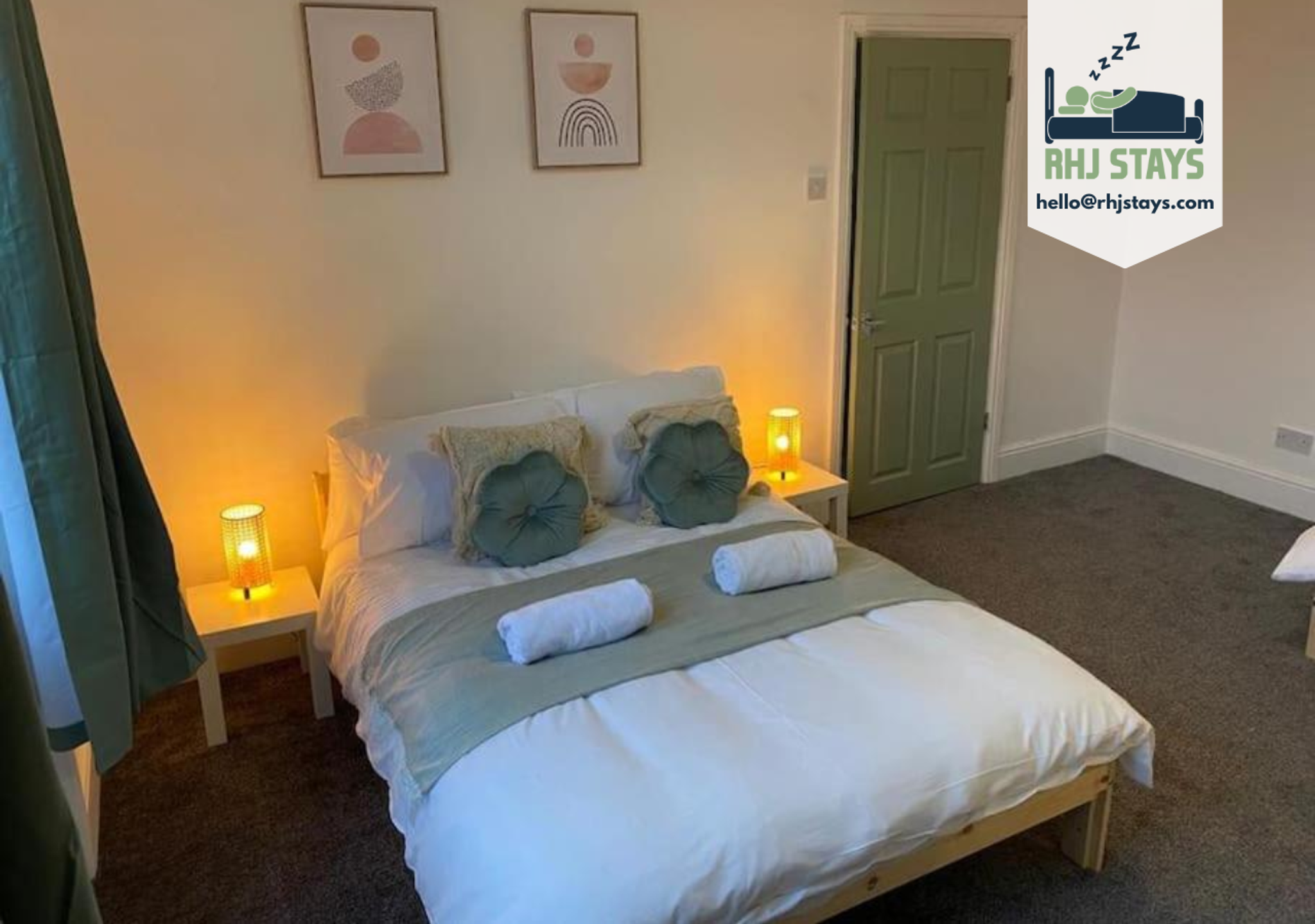 Overhill - 3 bdrm flat 5 beds, free parking