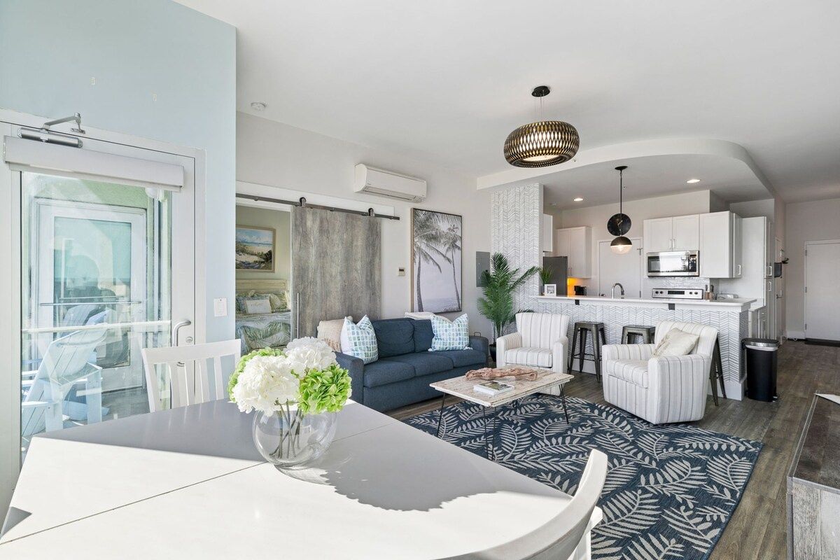Boardwalk Blue - Modern Beachside Retreat