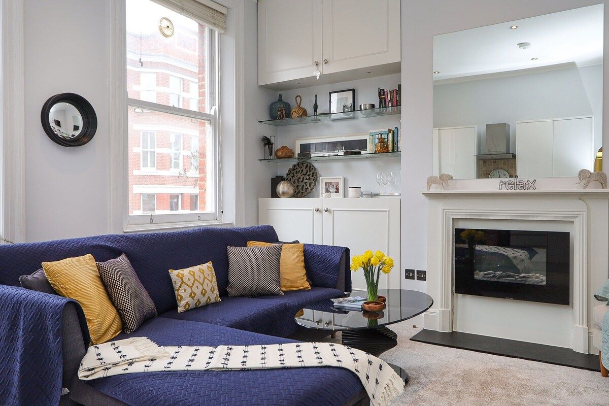 Cosy Kensington flat, recent refurb, 2min to tube