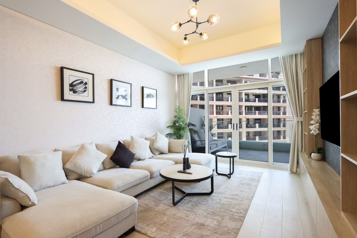 Premium 1BR w Burj Al Arab View | Palm Jumeirah